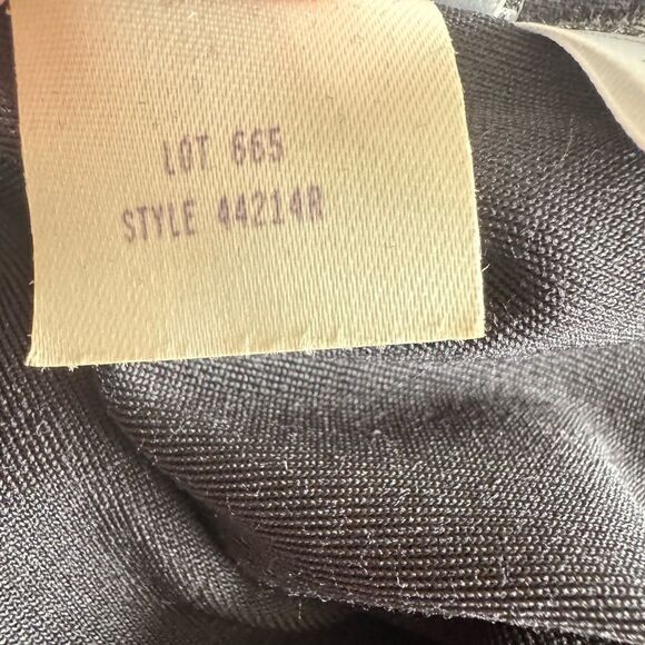 Diane Von Furstenberg Velvet Stretch Waist Pants Women’s Sz 3X Pull-On Black Vtg - Picture 6 of 6